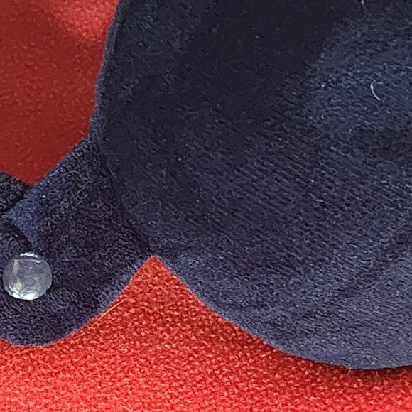 Protégé Cobalt Blue Poly 12"x13"  Zip Out Memory Foam Neck Pillow w/Snap Closure - Picture 7 of 16